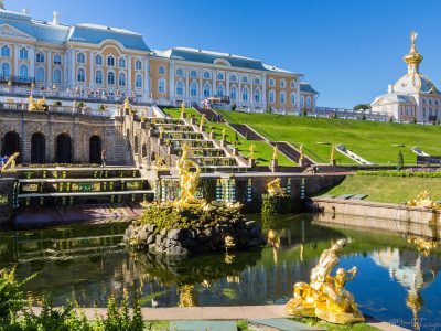 Метеор в Петергоф из Кронштадта