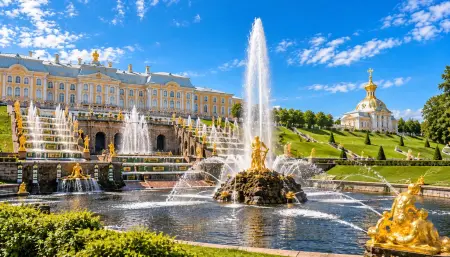 Метеор в Петергоф + обратный рейс в Петербург