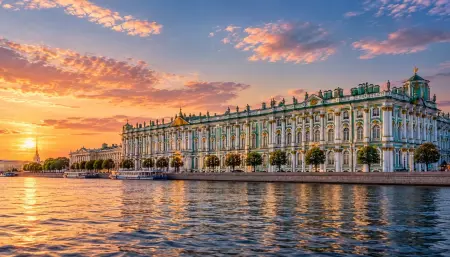 Метеор в Петергоф с причала от Эрмитажа