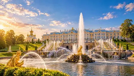 Метеоры и Катамараны в Петергоф из Кронштадта