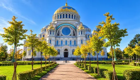 Метеоры и Катамараны в Кронштадт из Петергофа